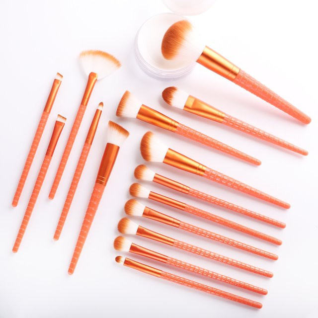 Ronshadow Make-up-Pinsel-Set, 15-teilig, Unisex - Bild 1