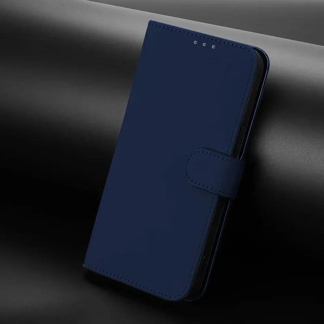Leder-Klapphülle für Samsung Galaxy XCover 7 als Brieftasche in Blau - Bild 1