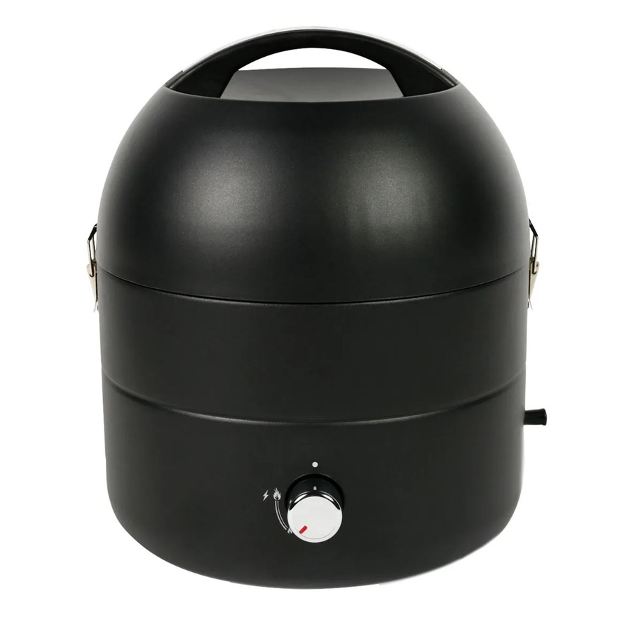 Taino Grill-to-Go Portabler Gasgrill für Camping und Unterwegs in Schwarz mit Piezo-Zündung und Edelstahl-Komponenten - Bild 2
