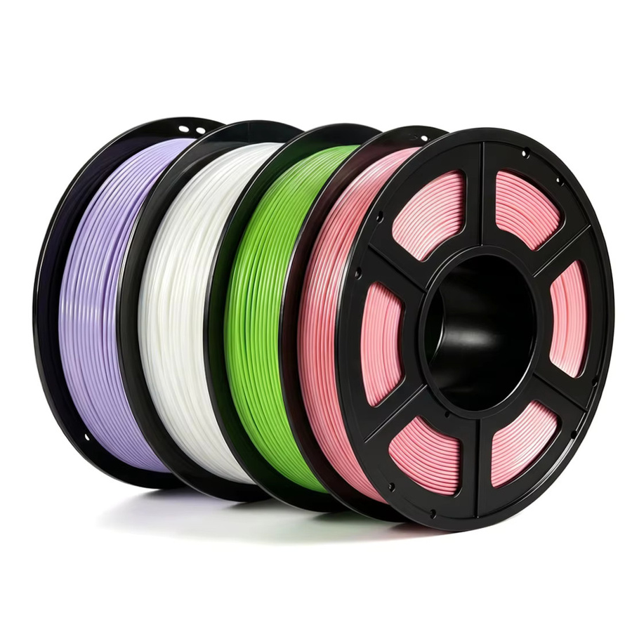 EasyThreed PLA Filament 1,75mm für FDM 3D-Druck, 250g pro Rolle in Lila, Pink, Weiß oder Grün - Bild 3