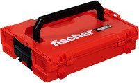 Fischer L-BOXX FLB 102 Leerbox Werkzeugkiste rot stapelbar - Bild 1