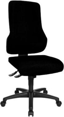 Topstar Bürostuhl TOP POINT mit Synchronmechanik und hoher ergonomischer Rückenlehne in Schwarz - Bild 1