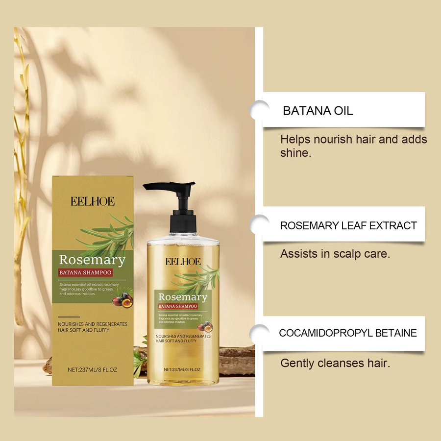 eelhoe Batana Rosemary Essential Oil Shampoo, Unisex - Bild 2