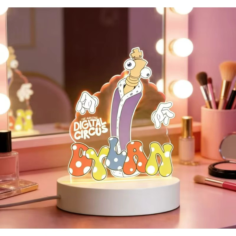 Kinger TADC Nachtlicht von Bandai als bunte Cartoon-Figuren Raumdekoration für Kinderzimmer - Bild 4