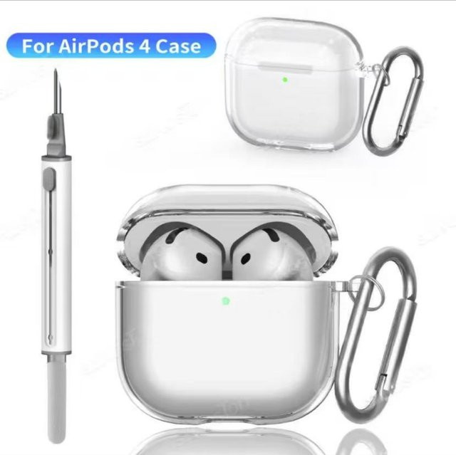 Transparente Schutzhülle aus weichem TPU für Apple AirPods 1, 2, 3 und Pro/Pro 2 - Bild 1