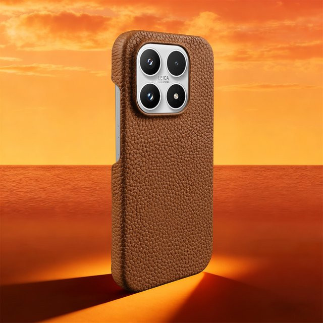 YINGHUI Lychee Echtleder Handyhülle für Xiaomi 17 Pro Max 15 Ultra 14T 13T Pro 12 S 11 13 Lite Rückseiten-Schutzhülle in Grün und Braun - Bild 1