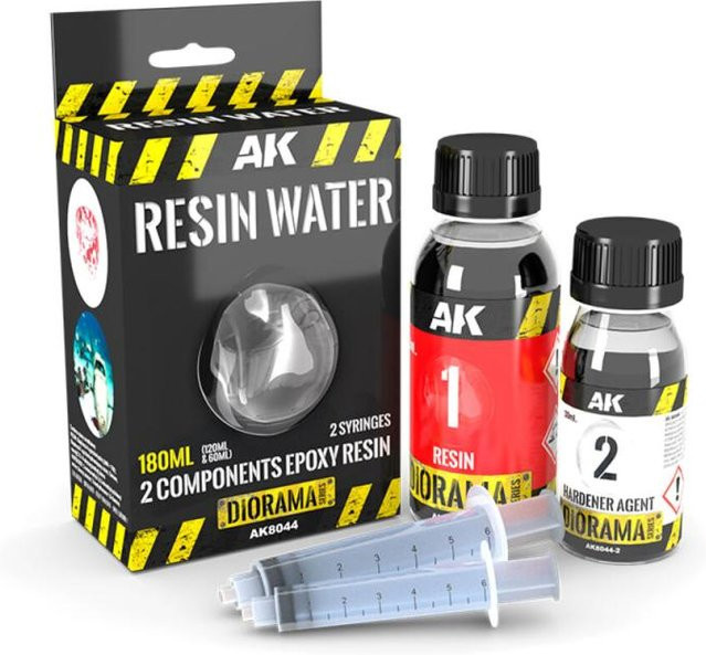 AK Interactive Resin Water 2-Components Epoxy Resin, 180ml - Bild 1
