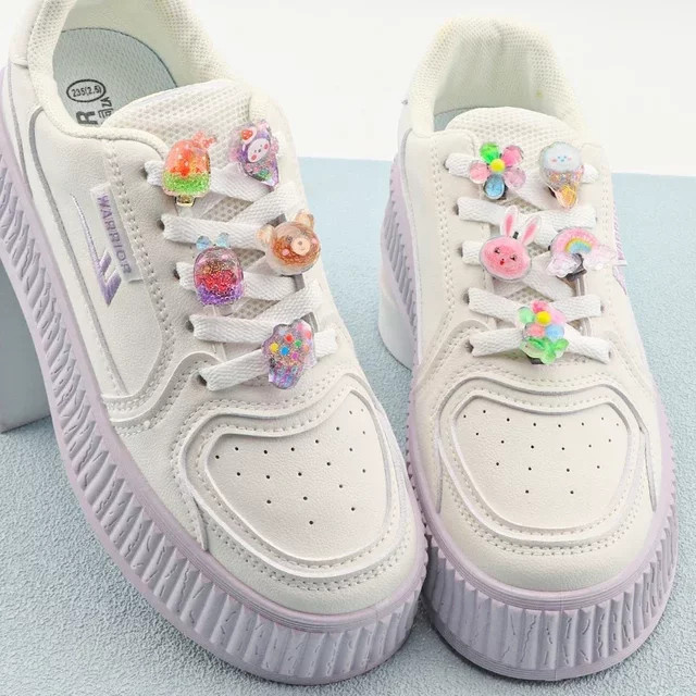 SMATLELF Schuh Charms, Regenbogen Schuh Schnalle, Kinder - Bild 1