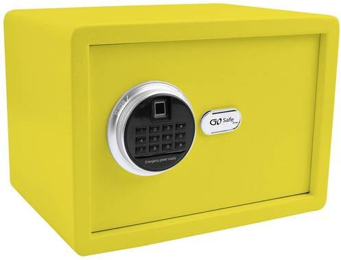 Olympia 7106 Gosafe 120FP Tresor mit Fingerabdruckschloss, Zahlenschloss und Schlüsselschloss in Multicolor/Gelb - Bild 1