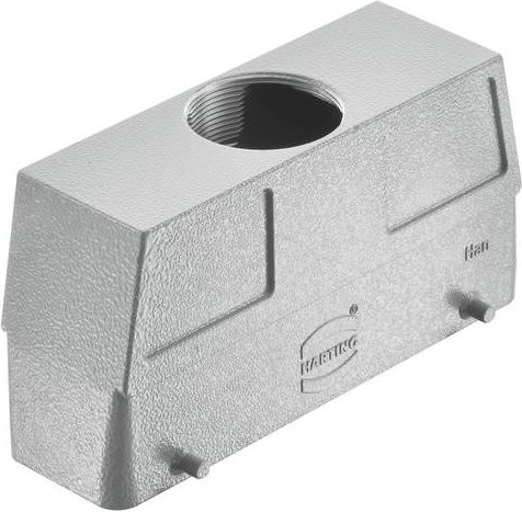 HARTING Tüllengehäuse 09 30 132 0421 09301320421 aus Aluminium in Silber - Bild 1