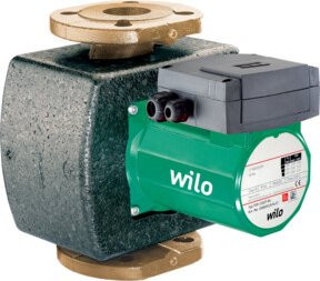 Wilo Standard-Trinkwasserpumpe TOP-Z 50/7 in Grün aus Messing, DN 50, 400 V, PN 16, Höhe: 280 mm - Bild 1