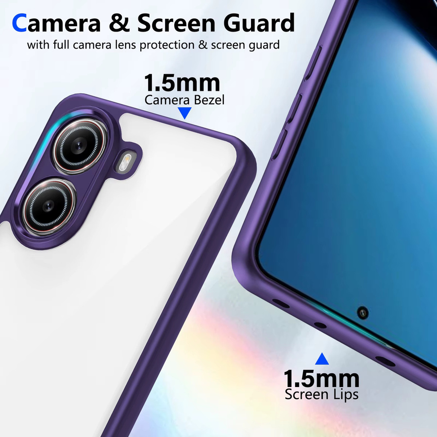Xiaomi Poco X7 X5 X3 F7 F6 Pro Transparentes TPU Handycase mit NFC-Unterstützung - Bild 3
