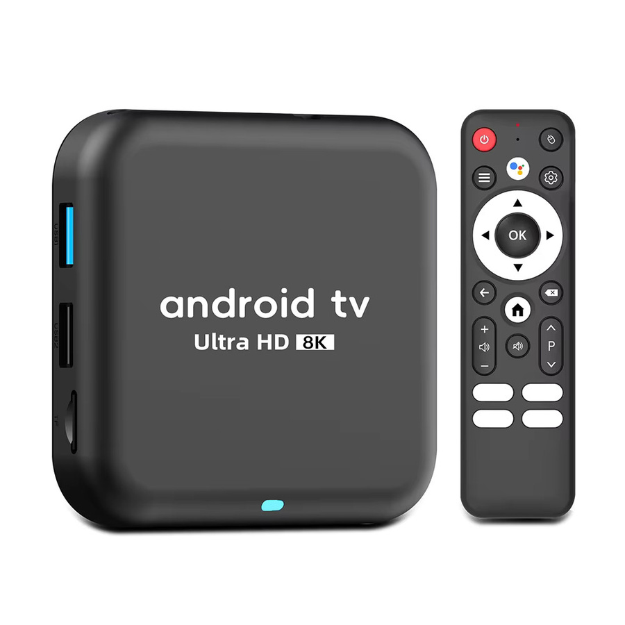 Smart TV Box Android 16 Q18 Media Player mit RK3518 Prozessor, 8K Video, Dual Wifi 5G/Wifi6, Bluetooth 6.0 und Google Assistant, Schwarz - Bild 7