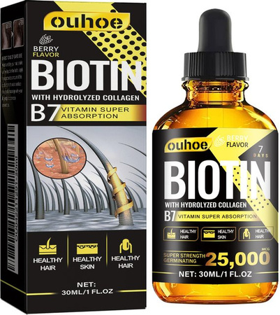 OUHOE Haaröl mit Kollagen, 30 ml, Unisex