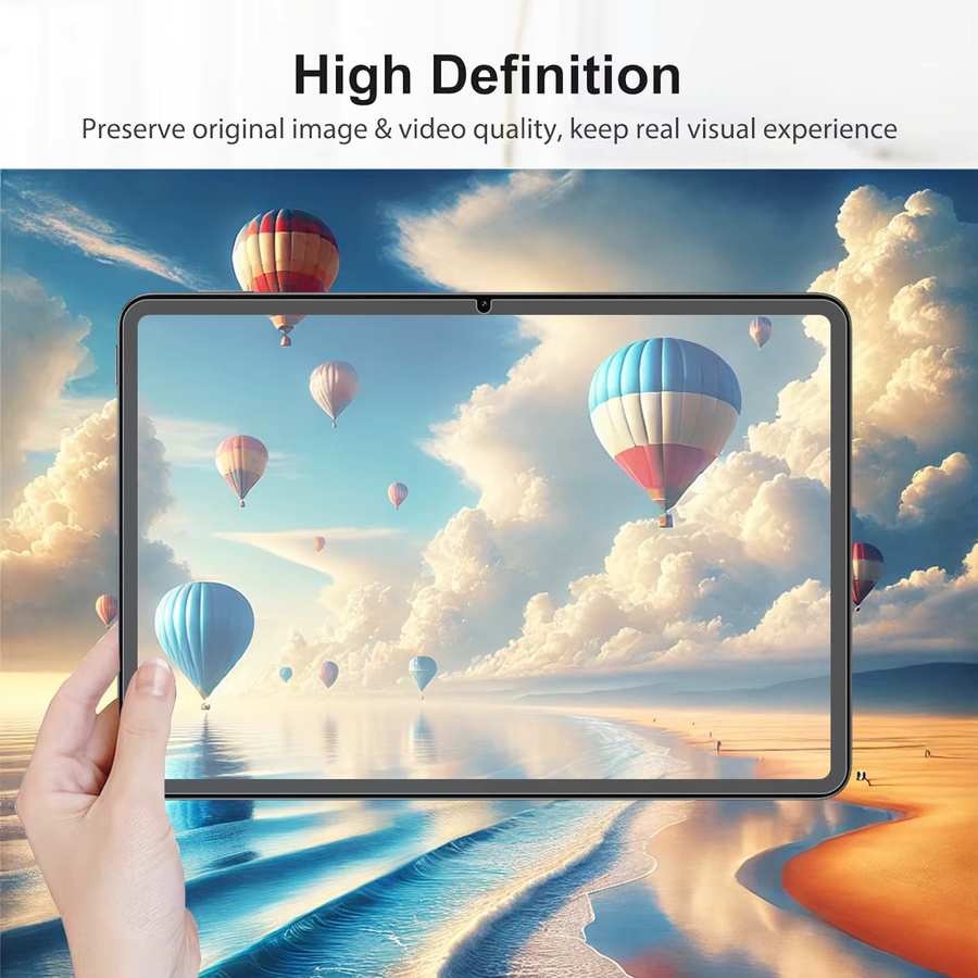2er-Pack Xiaomi Pad 7 Displayschutzfolie aus gehärtetem Glas, transparent, kratzfest und HD-klar - Bild 5