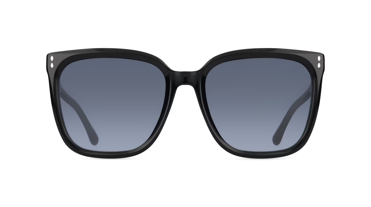 Isabel Marant IM 0123/S Sonnenbrille Butterfly, Vollrand, Acetat, Damen, schwarz, grau - Bild 1