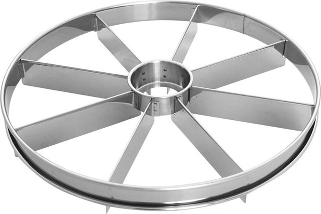 Schneider Torteneinteiler 8-teilig aus Edelstahl in Silber, Höhe: 2,8 cm, Durchmesser: 33 cm - Bild 1