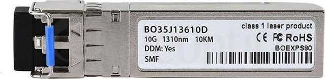 BlueOptics Edimax kompatibles SFP+ Netzwerk-Transceiver-Modul BO35J13610D, Faseroptik 10000 Mbit/s, 1310 nm, Farbe: Silber - Bild 1