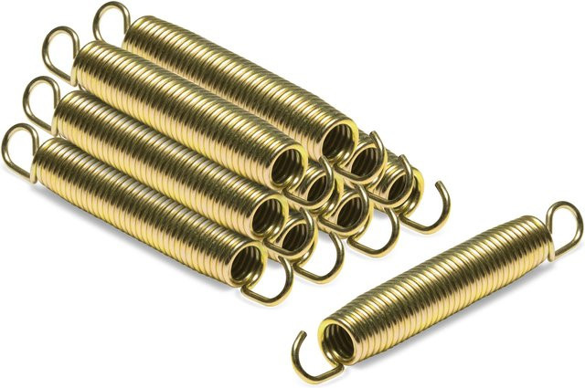Salta Sprungfedern für runde Trampoline, Goldfarben, 10 Stück, B/T/H: 165 x 23,5 x 3,2 mm - Bild 2
