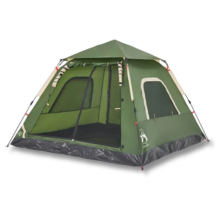 vidaXL Kuppel-Campingzelt für 5 Personen in Grün mit Quick Release System - Bild 2