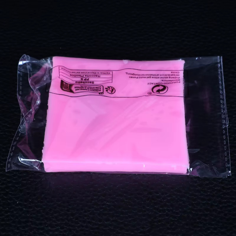 Runde Silikonform für Makronen und Gebäck in Pink - Bild 2
