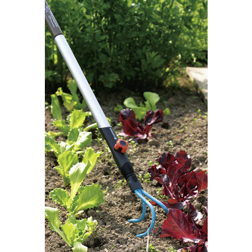 Gardena Combisystem Grubber aus Qualitätsstahl in Türkis, Länge: 28 cm, Arbeitsbreite: 9 cm - Bild 2