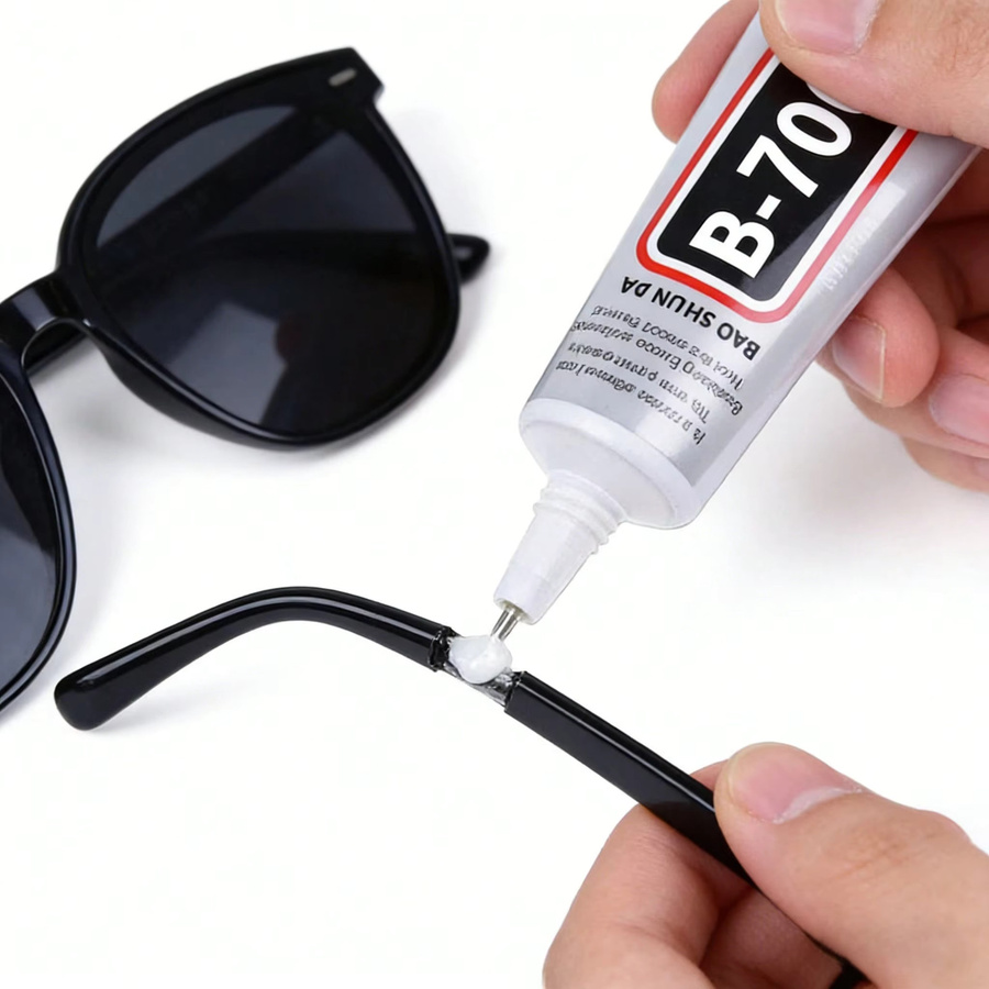 LOOLIFL B7000 Mehrzweck-Kleber, transparenter Universalklebstoff für Handy-Reparaturen und DIY-Projekte mit Applikator - Bild 2