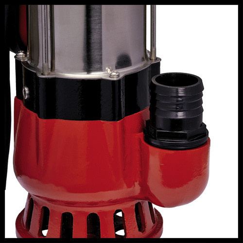 Einhell Schmutzwasser-Tauchpumpe GC-DP 5010 G in Rot/Schwarz mit 12000 l/h Förderleistung - Bild 4