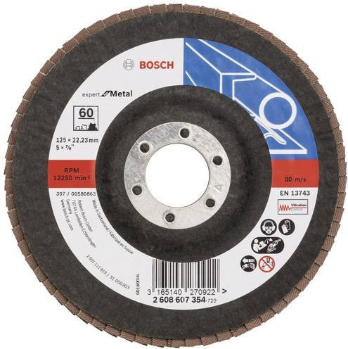 Bosch Expert Fächerschleifscheibe für Metall Durchmesser: 125 mm - Bild 1