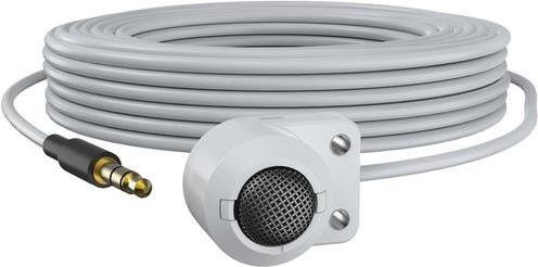 Axis Communications AXIS T8355 Digitales Mikrofon in Weiß mit 3,5 mm Klinkenanschluss für AXIS P3235-LV und P3235-LVE Netzwerkkameras - Bild 1