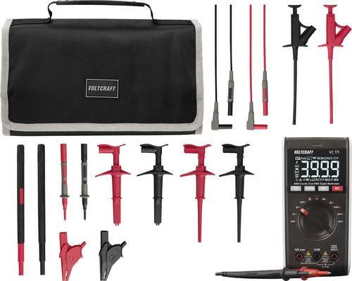 VOLTCRAFT VC-171 Multimeter mit MLSet-100 Messleitungen und Tasche - Bild 1