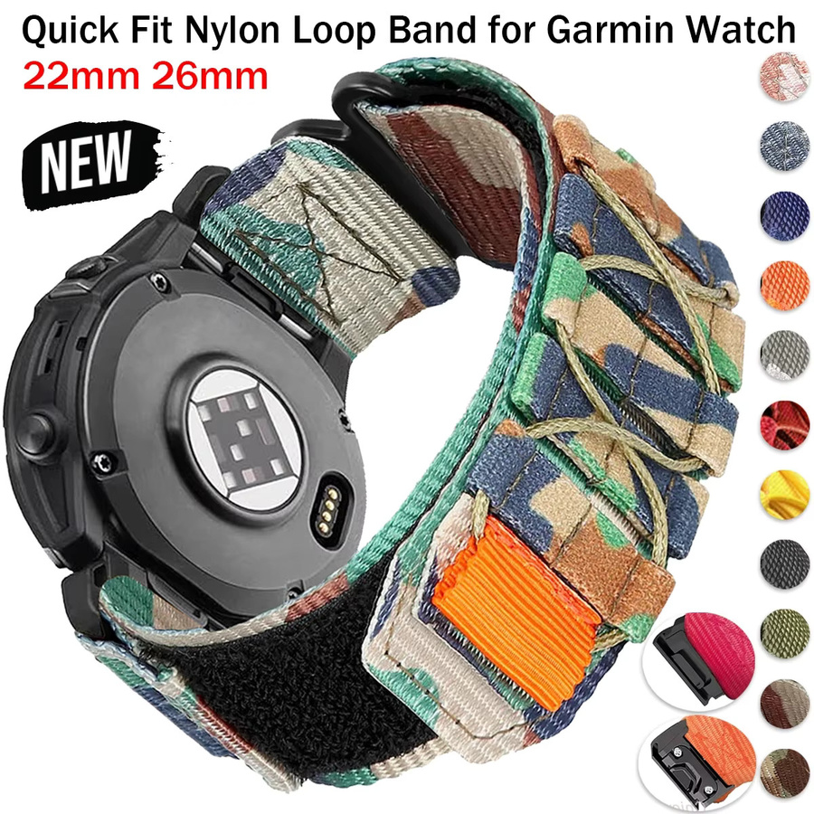 OAKCHARM Uhrenarmband Nylon, 22mm 26mm, Unisex - Bild 4