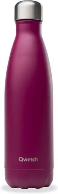 Isolierte Mattflasche Qwetch Originals in Purple, 0,42 l - Bild 1