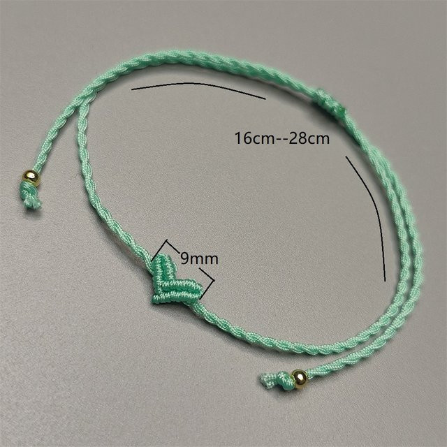 zouruihan Armband, Herzförmig, Bunt, Unisex - Bild 1