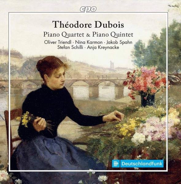 CD Klavierquartett & Klavierquintett von Théodore Dubois und Oliver Triendl, cpo Klassik, Schwarz - Bild 1