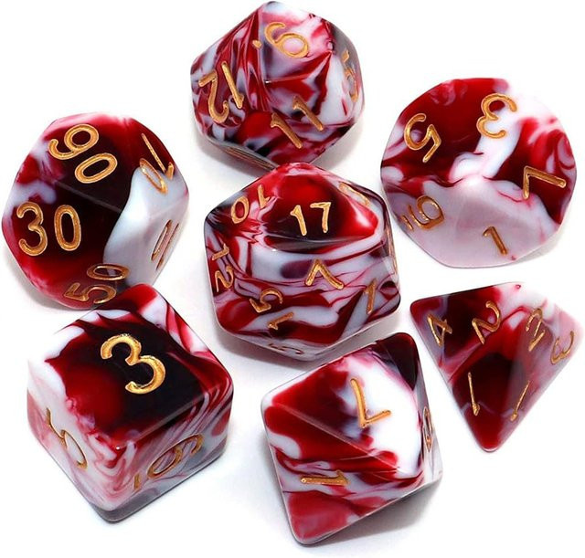 Vorinclex Dungeons and Dragons Würfel, Acryl, Bunt / Mehrfarbig - Bild 1