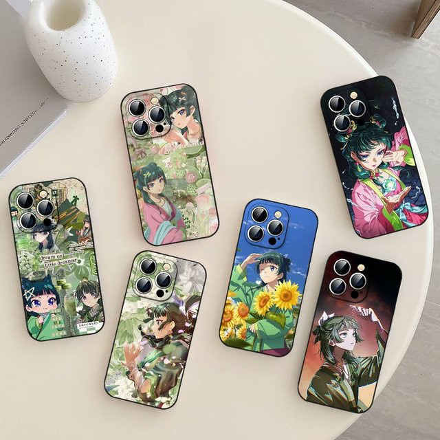 M-Mao-mao Handyhülle in Schwarz passend für Apple iPhone 17, 16, 15, 14, 13, 11 Pro Max, Plus, X, XR, XS Max und 13 Mini - Bild 1