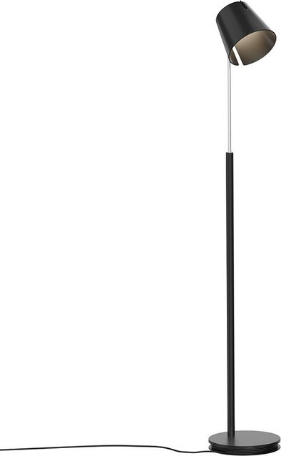 Baltensweiler FEZ S LED-Stehleuchte in Schwarz mit Casambi, dimmbar und höhenverstellbar, warmweißes Licht (2700K) - Bild 1