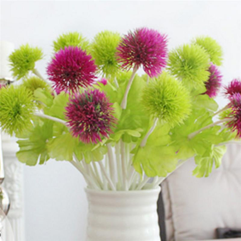 Künstliche Löwenzahnblume von KONNWEI in Weiß aus Plastik zur Dekoration für Hochzeit und Heim oder Garten - Bild 2