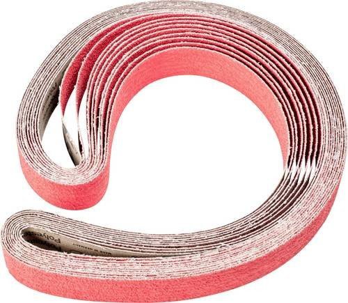 PFERD Keramikkorn Schleifband CO-COOL 36 für Edelstahl-Schliff, 10 Stück, L x B: 2000 x 50 mm - Bild 1