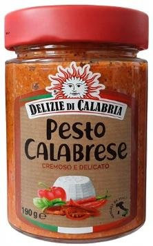 Delizie di Calabria Pesto Calabrese cremoso 190 g - Bild 1