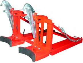 Bauer Südlohn Fasslifter RS-II/D 91 für Stapler, Feuerrot, B/T/H: 94,0 x 128,5 x 81,0 cm - Bild 1