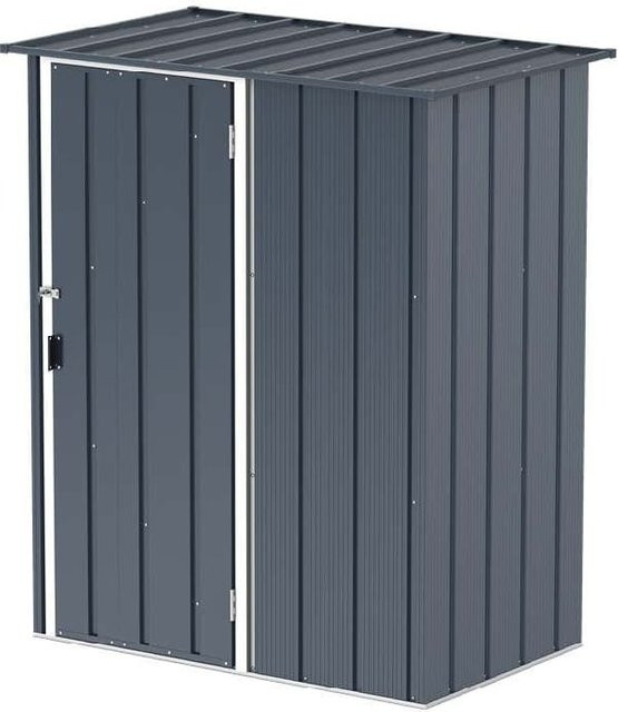 Duramax Metall Gartenhaus Geräteschuppen mit Schiebetür, H x B x T: 190 x 163 x 102 cm - Bild 1