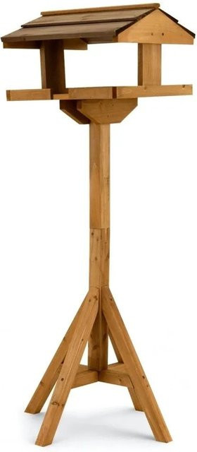 Moorland VH4 Vogelhaus aus Holz in Braun, H x B x T: 114 x 38 x 48 cm - Bild 1