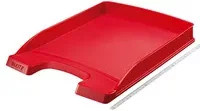 Leitz Briefablage Plus flach Rot B: 35,7 cm, T: 25,5 cm, H: 3,5 cm - Bild 1