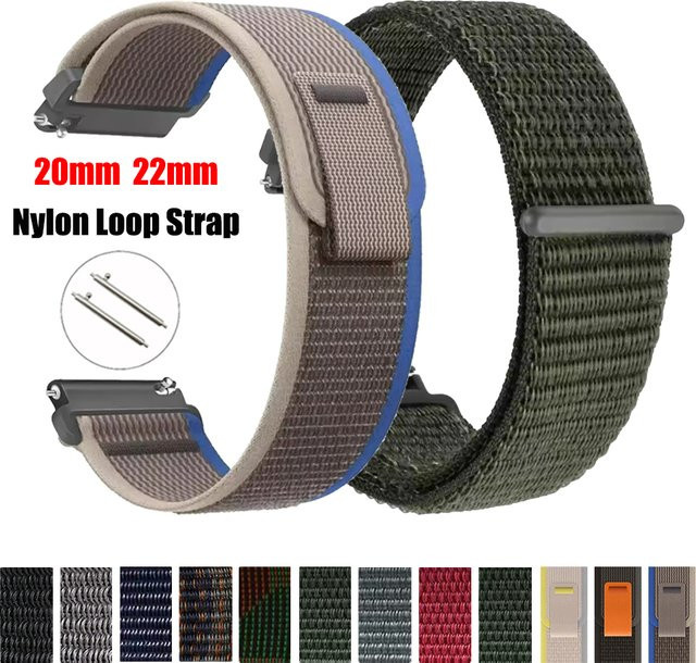 POLAR Uhrenarmband Nylon, Schleife, 20/22mm, Unisex - Bild 1