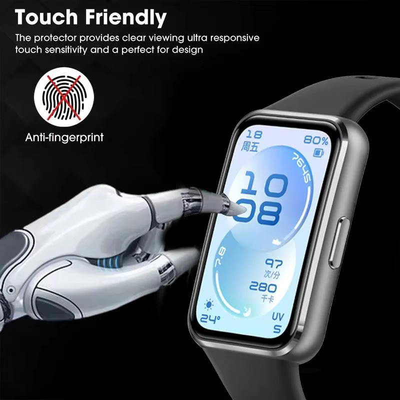 Hochwertiger Keramikfolien-Displayschutz für Huawei Band 11/11Pro in Transparent - Bild 2