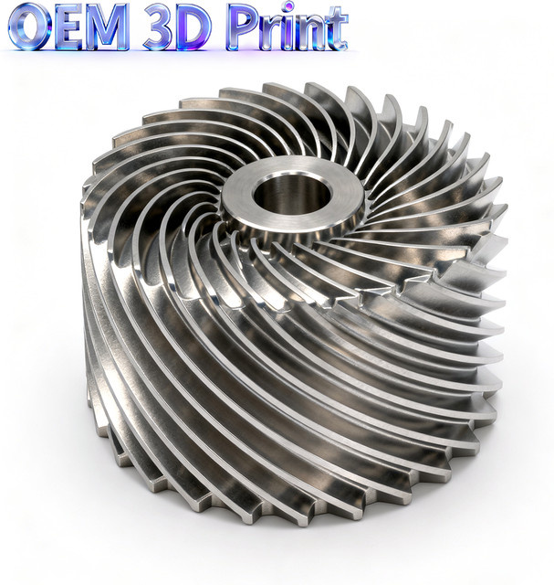 Kundenspezifischer 3D-Metalldruck für Rapid Prototyping aus Aluminium, Edelstahl und Titanlegierung in Silber - Bild 1