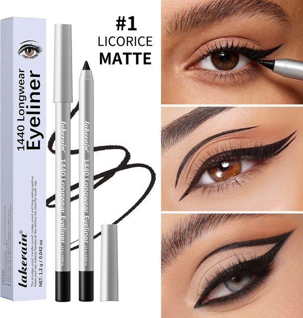 Lakerain Eyeliner-Stift, wasserfest, Unisex - Bild 1