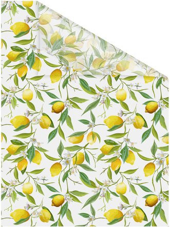 Lichtblick Fensterfolie selbstklebend aus PVC in Limone Gelbgrün, Breite: 100 cm, Höhe: 100 cm - Bild 1